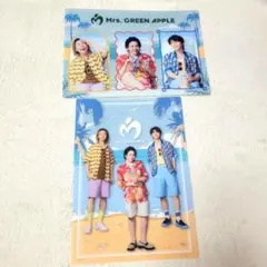 新品　Mrs.GREEN APPLE　オリジナルビジュアルシート２種　ローソン