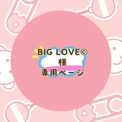 BIG LOVE©︎様 2点まとめ