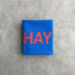 HAY BLUE TOTE BAG ブルー ロゴ トートバッグ ヘイ