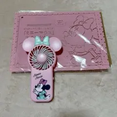 ゼクシィ8月号 Disney ミニーマウス スタンド付き ハンディ扇風機