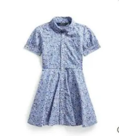お値下げ☆新品　ポロラルフローレン　フローラルポプリンシャツワンピース　130