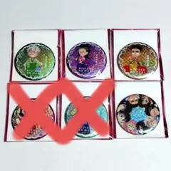 鬼滅の刃　ニジゲンノモリ　ネオン缶バッジ　4種セット