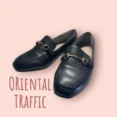 【新品】オリエンタルトラフィックローファー スクエアトゥ 2.3cmヒール