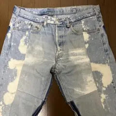 Levi's501再構築リメイクデニム W39 リーバイス501