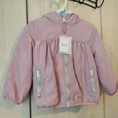 フード付きピンクジャケット 95