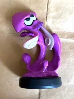 アミーボ　スプラトゥーンamiibo イカ(ネオンパープル)