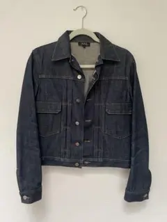 新品未使用 A.P.C.レディースダークデニムジャケットSサイズ A.P.C - A.P.C. Gジャン レディースS デニムジャケット