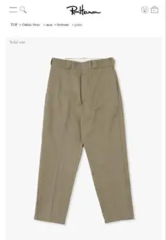 Dickies x RHC Stretch Cotton Wide Pantsのサムネイル