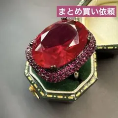 最終お値下げ レア！ルネ ミットレー ペーストガラス リング - メルカリ