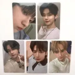 TXT together afterglow ユニバ 特典 トレカ 5枚セット