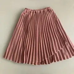 プリーツ加工 ロングスカート