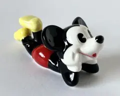 ビンテージ　陶器製　ミッキーマウス　置物　フィギュリン