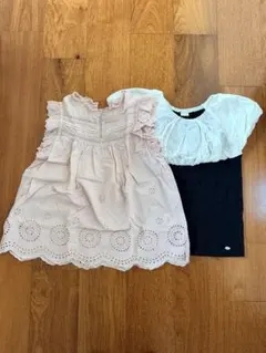 プティマイン　まとめ売り　女の子夏服2点　150