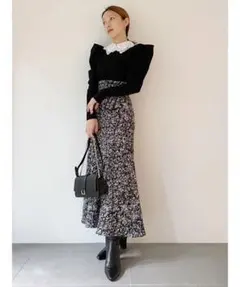 SNIDEL Sustainableパネルバリエスカート