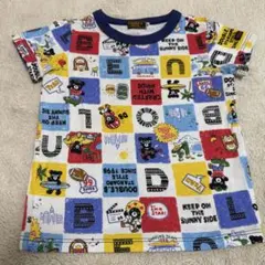 DOUBLE.B ミキハウス Tシャツ 100cm 総柄のサムネイル