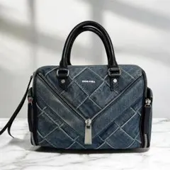DIESEL デニムキルティングハンドバッグのサムネイル