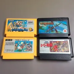ファミコンソフト4本セット・Nintendo Famicom】muj - メルカリ
