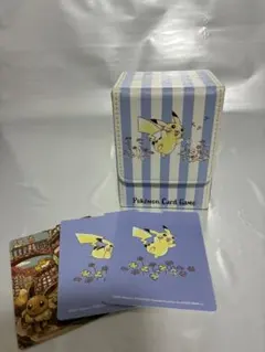 海外ポケモンセンター限定品】ダブルデッキボックス ピカチュウ 葛飾