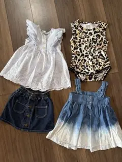 ベビー　ワンピース　ロンパース　まとめ売りのサムネイル