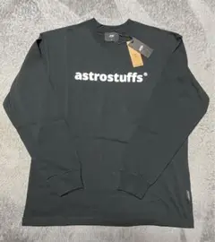 Bright ASTRO ロゴ長袖Tシャツ BLACK M