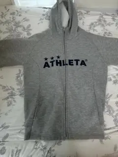 ATHLETA グレー フード付きジャケットとジョガーパンツセット 上下セット