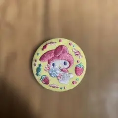サンリオ　マイメロ　刺繍　バッジ