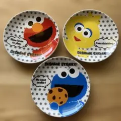超激レア❣️2003年非売品❣️セサミストリート クリスマス皿 2枚
