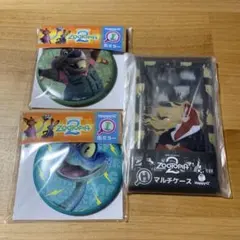 ズートピア　ハッピーくじ　缶ミラー　マルチケース　セット