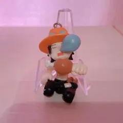 【当時物】ワンピース 初期 エース スイング フィギュア キーホルダー【希少】