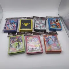 ポケカ　未開封カードスリーブ　７個セット