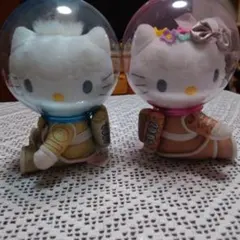 Hello Kitty 2000年 宇宙飛行士 ぬいぐるみ 2体セットのサムネイル