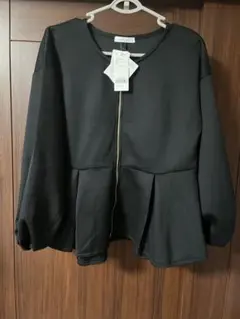 GLOBAL WORK ノーカラージャケット Fサイズ