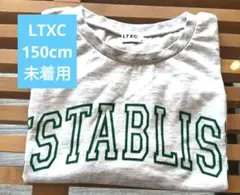 LTXC ロゴプリント クロップドTシャツ グレー Mサイズのサムネイル