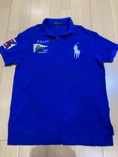 Polo Ralph Lauren 青 ポロシャツ XL