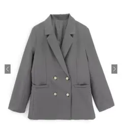 GRL グレイル ダブルボタンテーラードジャケット[al275]