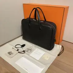 ✨美品　ファスナー新品　エルメス　ヴィクトリア ビジネスバッグのサムネイル