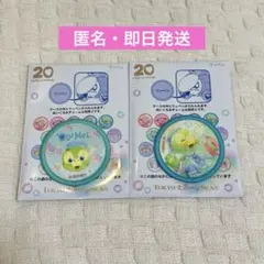 ダッフィー &フレンズ20周年　カラフルハピネスワッペン　オルメル