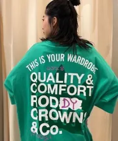 新品RODEO CROWNS WIDE BOWL0528R LOGO ワンピースのサムネイル
