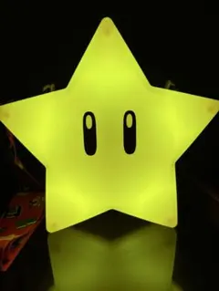 ☆美品☆USJ限定スーパーマリオ スター ポップコーンケース　光る 動作確認済み