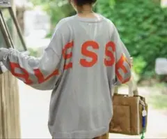 ［be with M］ Misayoバックロゴカーディガン