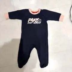 パリ・サンジェルマン　ロンパース ネイビー　80