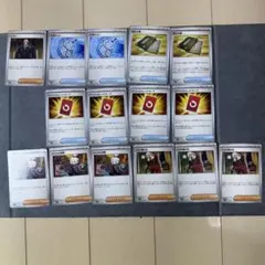 ニンジャスピナー スペシャルレッドカード4枚 他サポート グッズ 15枚セット