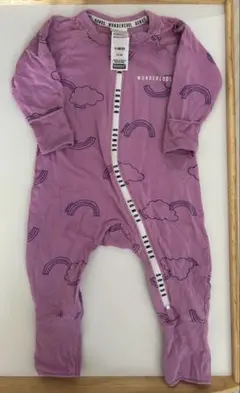 BONDS WONDERSUIT 0-3M (50〜70センチ)パープル