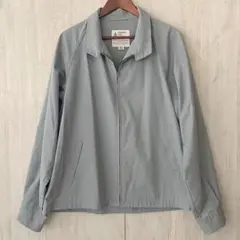 連休SALE　美品　LONDON FOGスイングトップ　ライトグレー44（SM）