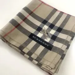 新品　BURBERRY ノバチェック柄 ハンカチ