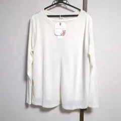 [新品]noannuノアンヌ レディース/大きいサイズ3L 長袖カットソー