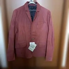 LEATHER COMPANY ブラウン レザージャケット少々難有り