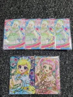 映画　アイプリ　入場特典　みつき　ひまり　第1弾　つむぎ　ゆうじょうさくらツイン