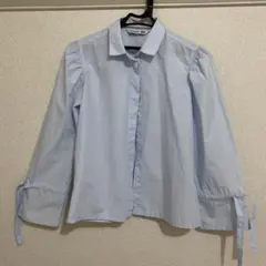 JW ANDERSON × UNIQLO リボン付き長袖シャツ