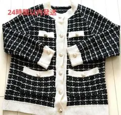 ☆GRL ☆チェック柄 ノーカラージャケット Fサイズ